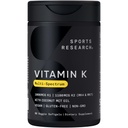 Sportforschung Vitamin K Multi-Spectrum - Drei Arten von Vitamin K: K1, K2 MK-4 & K2 MK-7 - Vegan Friendly, Plantgel Capsule - 60 Softgels