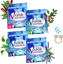 Dilateur nasal clips, Cool & Easy Respiration sous votre masque, 4-Scent Variety Pack (Peppermint, Wintergreen, Cannelle, Lavande), 8 comte, Instant Nasal Congestion Relief, Sans drogue