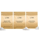 Ingrédients originaux purs Bicarbonate de potassium, chlorure de calcium et mélange de sel d'épsom (1 lb) sans danger alimentaire, nettoyage et cuisson