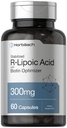 Horbäach Acide R-Lipoïque stabilisé 300 mg 60 capsules avec optimisation de la biotine