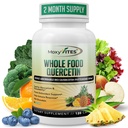 MoxyVites Quercetin mit Bromelain 500mg Supplement - Bioactive Phytosome Complex, Pure Organic Whole Food Seasonal Support, Antioxidant, 20X Absorption & Bioverfügbarkeit-120 Caps