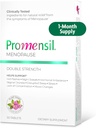 Double force de la ménopause promensil - Suppléments de ménopause pour les femmes, Isoflavones de trèfle rouge, aide à soutenir les éclairs chauds, la sueur nocturne, l'agitation - 30 comte