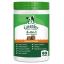 Greenies Hundefutter 8-in-1 Multi-Benefit Chicken Flavor, 15,5 oz. Container, 80 Count