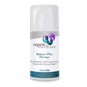 Thérapie Organic Excellence Balance Plus - USP Crème bioidentique de progestérone biologique pour les femmes - avec des phytoestrogènes - pour le soulagement de la ménopause et l'équilibre hormonal naturel, 3,3 fl oz (100g)