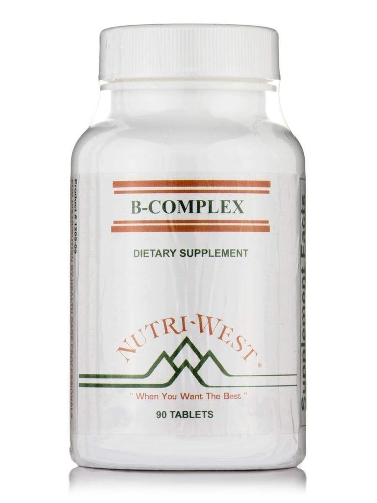 B-Complex - 90 Tabletten von Nutri West