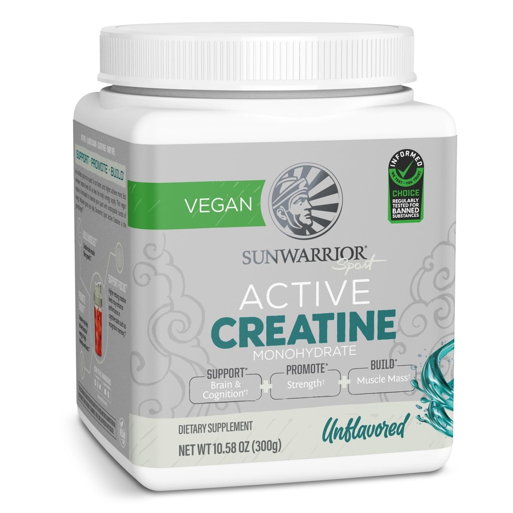Sunwarrior, Créatine active, 10.58 Ounce