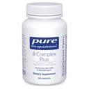 Pure Encapsulations B-Complex Plus - B Vitamins Supplement zur Unterstützung neurologischer Gesundheit, Herz-Kreislauf-Gesundheit, Energieniveaus & Nervous System Support* - mit Vitamin B12 & Mehr - 120 Kapseln