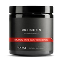 Toniiq Ultra Haute Pureté Quercetine Capsules - 95%+ Très purifié et biodisponible - 1000mg par portion - 120 Capsules Supplément Quercetin