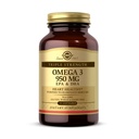 Solgar Triple Strength Omega 3 950 mg - 50 Softgels - Unterstützt Gelenk- und Hautgesundheit - Non-GMO, Glutenfrei, Molkefrei - 50 Portionen