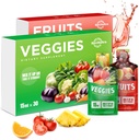 Obst und Gemüse Beilage - 60 Pouches Superfoods & Super Greens für Erwachsene & Kinder