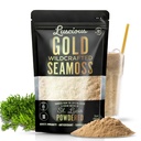 Irish Sea Moss Powder Gold 3 Oz – 100% Organic St. Lucia Sea Moss | Wildcrafted Superfood for Gut Health, Immune Support, Vegan, Gluten-Free | macht 120+ Fl Unzen Gel von Luscious Spice Emporium