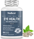 NuBest AREDS 2 Augen Vitamine mit Beta Caroten Karottenpulver, 20mg Lutein, 4mg Zeaxanthin, Bilberry, Grape Seed, BioPerine, B-Komplex, Multivitamin für Augengesundheit | 1 Monat Versorgung