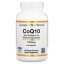 CoQ10 par California Gold Nutrition - USP-Verified, Fermented Coenzyme Q10 avec BioPerine - Mitochondrial Support - Vegan Friendly - Sans gluten, sans OGM - 100 mg - 150 Capsules de Veggie