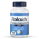 Rolaids Ultra Strength Antacid Kautabletten, Mint, 72-Count