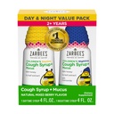 Les enfants de Zarbee Chair Sirup + Mucus Day & Night Value Pack, Daytime & Night Toddler Sirup, Miel foncé, Extrait Ivy Leaf, Camomille, Mixed Berry Flavor, 2X 4 Fl Oz