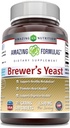 Formules étonnantes Brewers Least 1500mg Par portion 500 Comprimés Supplément: Non-OGM: Sans gluten