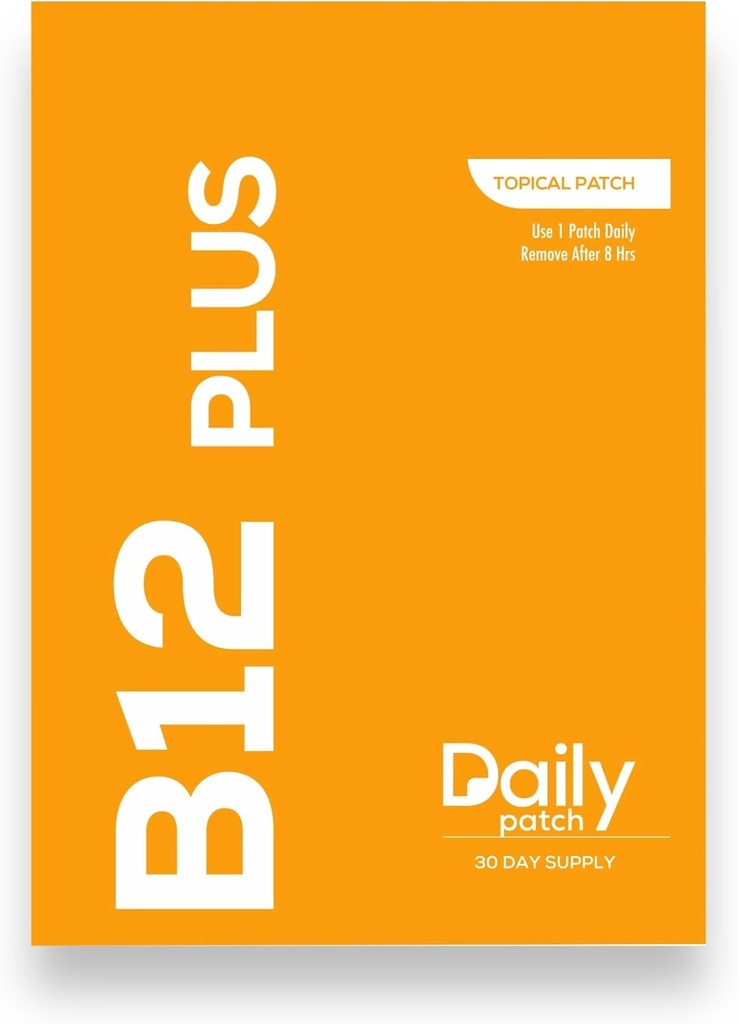 Patches quotidiennes B12 Energy Plus Supplément thématique 30 jours