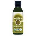 Nutiva Huile de graines de chanvre biologique, pressée à froid et non raffinée provenant d'autres OGM, chanvre canadien d'élevage durable, 8 onces