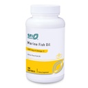 Klaire Labs SFI Health Marine Fish Oil - Ultra Pure 300 Milligramme EPA & 200 Milligramme DHA Omega 3 Unflavored Fish Oil mit keinen Fischgeschmack, Cholesterol-Free & Gluten-Free (100 Softgels)