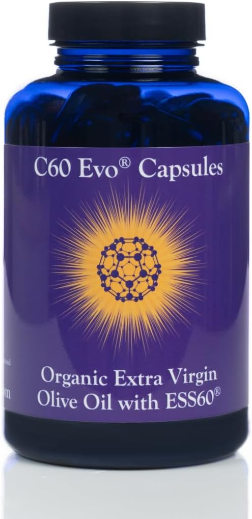 Pure ESS60 Extra Virgin Olive Oil Softgel Capsules - Supplément antioxydant à haute résistance avec huile d'olive pure - Supplément oral - Suppléments pour hommes et femmes - 180 Softgels