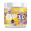 Evogen EVP-3D | Extreme Pre-Workout Pump Ignitor, Arginine Nitrat, Citrulline, Beta-Alanine, Lions Mane | BlackBerry Lemonade | 40 Servietten