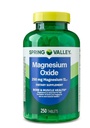 Spring Valley, Magnesium 250 mg, 250 Graf Tabletten, Knochen & Muskel Gesundheit, Magnesium Tabletten, Nahrungsergänzung + Sticker Dri Store