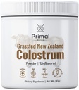 Primal Being Grassfed Beef Colostrum - Unterstützt Immunfunktion, Gut Gesundheit, Haar, Anti-Aging, Athletische Leistung, Erholung - 90 Gramm ungeflammt Pulver, 3000 mg pro Servieren