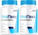 (2 Pack) ViraFlexx Pro Capsules for Men, Original ViraFlexx Pro Male Support Pills All Natural Support Gesamtgesundheit, ViraFlex Premium Advanced Formula, Vira Flexx Bewertungen, 120 Kapseln für 2 Monate