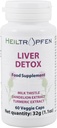 Heiltropfen Liver Detox Vegetarische Kappen | 60 Kapseln | Nahrungsergänzungsmittel