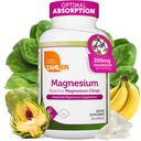 Zahler - Magnesium Supplement Kapseln 200 mg (90 Count) zertifiziert Kosher Bioactive Magnesium Citrat für Max Absorption - Natürliches Magnesium Mineral für Männer und Frauen - Beste Magnesiumergänzungsmittel