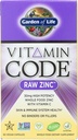 GARDEN OF LIFE Vitamin Code Zink-Vegan-Kapseln, 60 CT