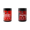 Six Star Elite Series 100% Whey Protein Plus Triple Chocolat 1.8lbs en poudre américaine et créatine Creatine X3.