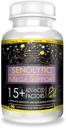 ACTIF Senolytic Support mit 15+ Advanced Factors – Non-GMO, Fast-Acting, Made in USA, 60 Count