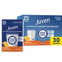 Juven Therapeutic Nutrition Drink Poudre incluant les peptides de collagène, les acides aminés et le HMB pour le soutien à la guérison des plaies, orange, 30 paquets