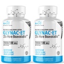 Nature's Fusions GlyNAC-ET NAC Supplement N-Acetyl Cystein Ethyl Ester - 20x Mehr Bioverfügbar - Glycin & N-Acetylcystein Ethylester Anti Aging Supplement, Boost Glutathione Pack von 2-120 Count