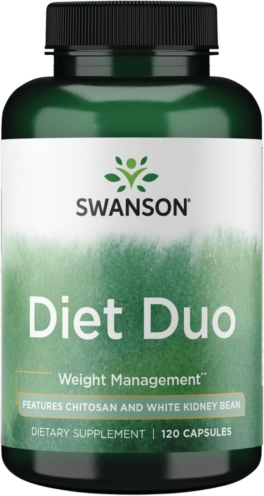 Swanson Diät Duo mit weißem Kidney Bean 120 Kapseln