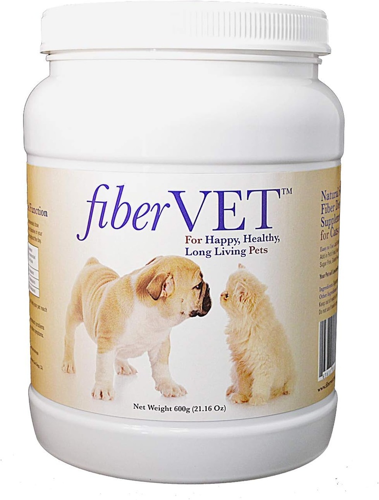 Fiber Supplement für Hunde und Katzen - Veterinär empfohlen