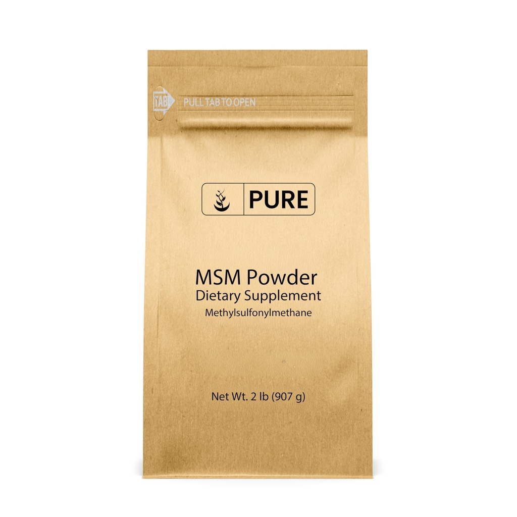 Methylsulfonylmethan MSM Pulver (2 lbs), Immer reine, natürliche Schwefeldiätsergänzung