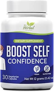Augmenter la confiance en soi Supplément à base de plantes - Adultes et adolescents - Augmenter la concentration, améliorer la concentration - Supplément 100 % naturel à base de plantes