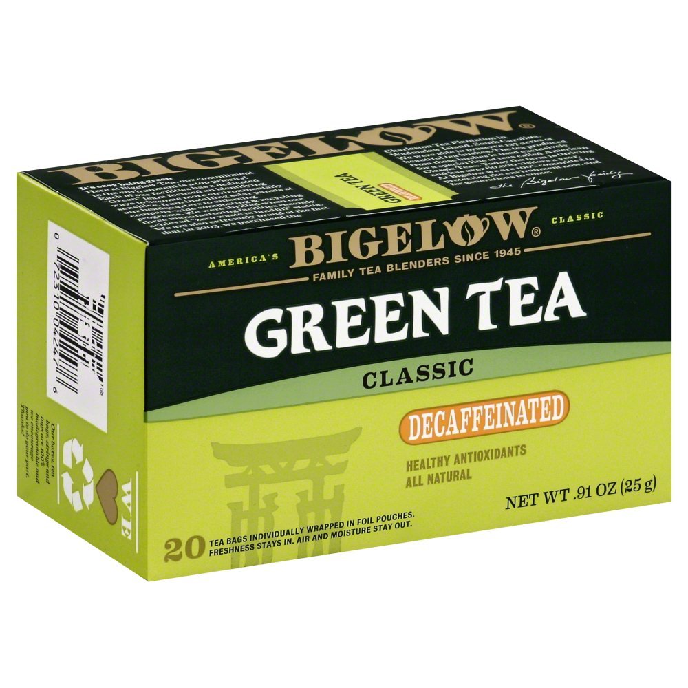 Bigelow Green Tea Decaf 0.91 OZ(Pack von 3)3