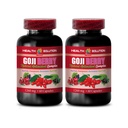 multivitamine antioxydante - GOJI BERRY - COMPLEXE NATUREL ANTIOXIDANT - Resvératrol naturel - supplément antioxydants - baies de goji superfood, suppléments de baies de goji, antioxydant superfood, 2B 120Caps