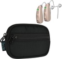 Beautyflier Hörgerät Tasche, Hörgerät Taschengröße, Hörgerät Tragetasche, Cochlear Implant Zubehör, Hörgerät Mini Wallet Purse (Sache Only)