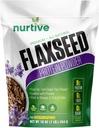 Poudre de protéines de lin - à base végétale, riche en oméga-3 et antioxydants - Idéal pour la récupération après l'entraînement - Boost nutritionnel pour les smoothies et la cuisson - Non-OGM et sans gluten (16 oz / 454g)