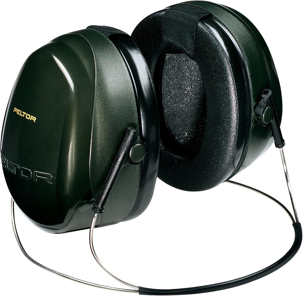 3M - H7B Peltor Optime 101 Hinterkopf Earmuff, Gehörschutz, Ohrschützer, NRR 26 dB Grün