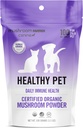 Om Mushroom Matrix Pet - Canine | Gesundes Tier | USA Grown Human-Grade Organic Mushroom Powder Pet Supplement | Tägliche funktionelle Immununterstützung für Hunde & Katzen | 100 Gramm, 3.5 Unze