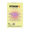 Vitron-C Eisen-Ergänzung für Frauen mit Vitamin C, für Red Blood Cell Production & Immun Support, 60 Count