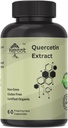 Quercetin Extract Kapseln Non-GMO,Gluten-frei, Vegetarisch unterstützt Gesamte Gesundheit Stärke Energie (60 Kapseln)