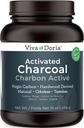 Viva Doria Virgin Activated Charcoal Pulver, Holz abgeleitet, Lebensmittel Grad, 16 Oz (1 Pfund)