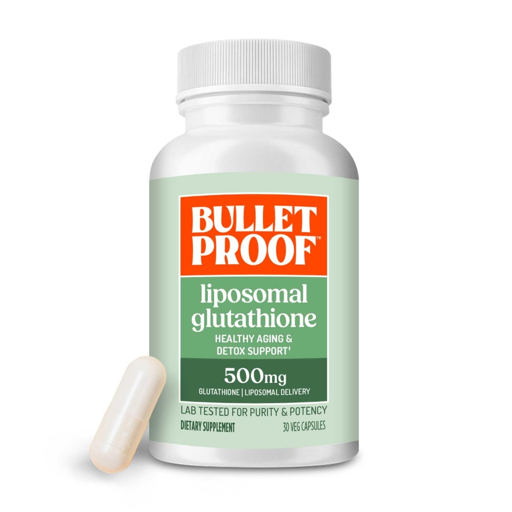 Capsules antioxydants Liposomiques Liposomiques Insistantes, 30 Compte, Supplément pour la santé du foie et le soutien immunitaire, 30 Servants