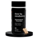 MINDHONEY | DOSE 60 Count, Premium All-in-One Nootropic Brain Supplement | Fokus, Stimmung, Energie & Gedächtnis | Funktionelle Pilze & Adaptogene - Löwenmähne, Ashwagandha, L-Theanin, Bacopa & Vitamine